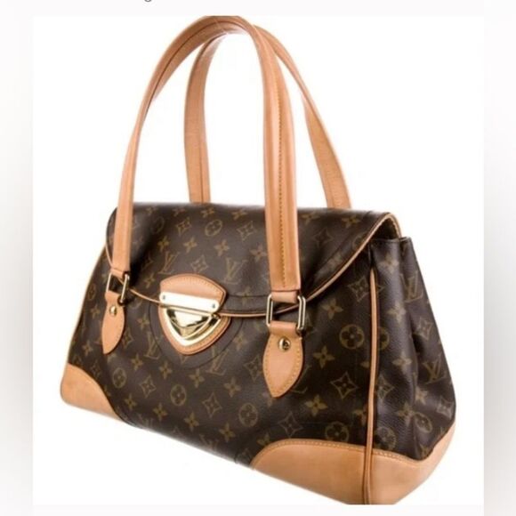 AUTHENTIC 🌺Louis Vuitton🌺 Beverly GM Monogram Shoulder Bag - Picture 1 of 15